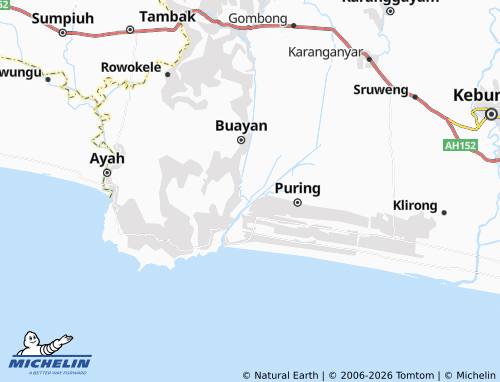 Mapa MICHELIN Pesuruhan - ViaMichelin