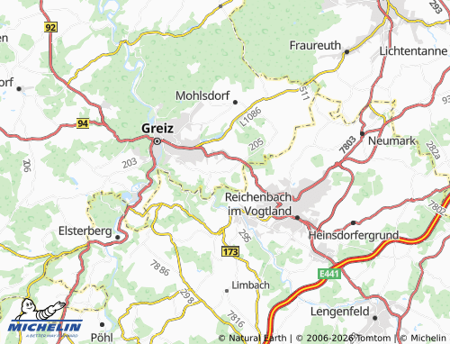 Carte MICHELIN Waltersdorf - ViaMichelin