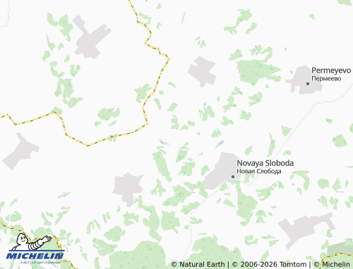 MICHELIN-Landkarte Kazakovka - ViaMichelin