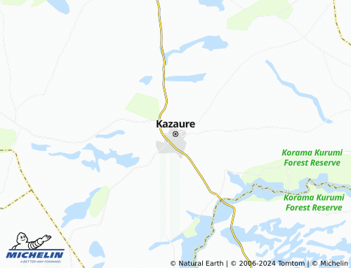 MICHELIN Kazaure map - ViaMichelin