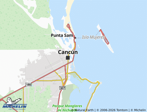 MICHELIN Playa Blanca map - ViaMichelin