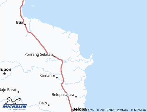 MICHELIN Lampuara map - ViaMichelin