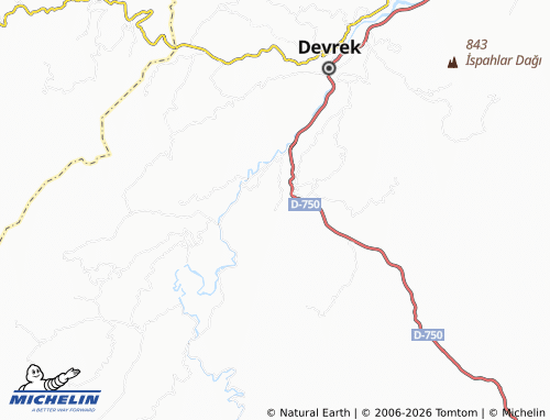 Mappa MICHELIN Sabunlar - ViaMichelin