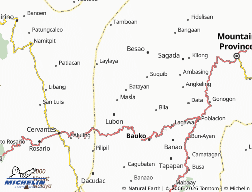 MICHELIN Sumadel map - ViaMichelin