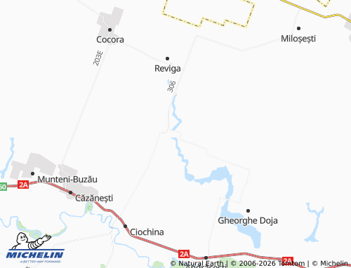Mappa MICHELIN Crunți - ViaMichelin
