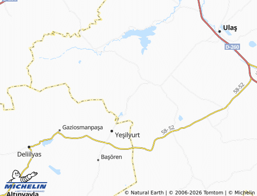 Kaart MICHELIN Boğazdere - ViaMichelin