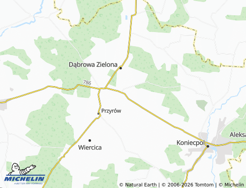 Mappa MICHELIN Olbrachcice - ViaMichelin