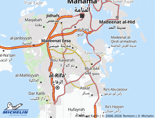 Mappa MICHELIN al-Buhayr - ViaMichelin