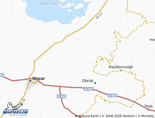 Mapa MICHELIN Geyicek - ViaMichelin