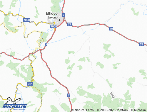 MICHELIN-Landkarte Chernozem - ViaMichelin