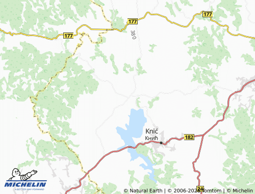 Carte MICHELIN Toponica - ViaMichelin