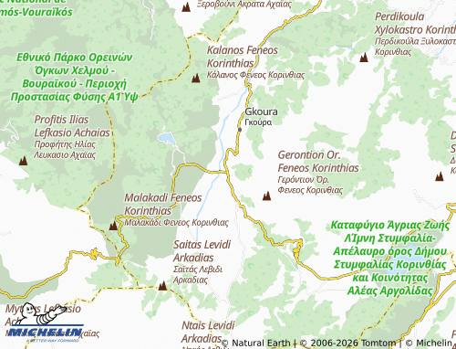 MICHELIN Mesino map - ViaMichelin