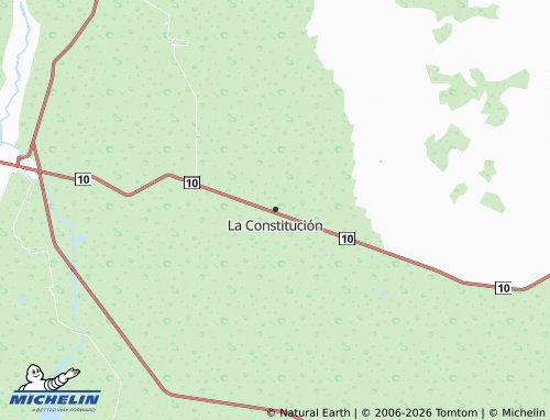 Mapa MICHELIN La Constitución - ViaMichelin