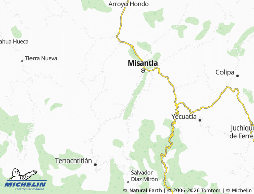 Mapa MICHELIN El Recuerdo - ViaMichelin
