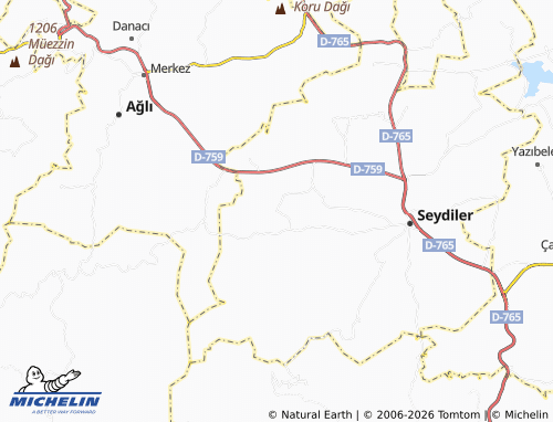 Mappa MICHELIN Sabuncular - ViaMichelin
