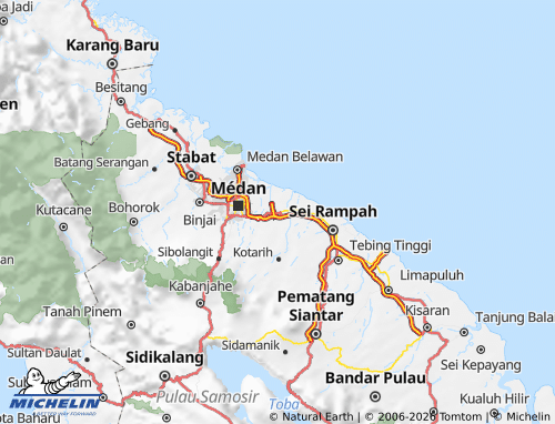 Mapa MICHELIN Deli Serdang - ViaMichelin