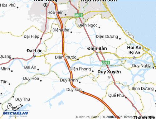 MICHELIN Điện Phước map - ViaMichelin