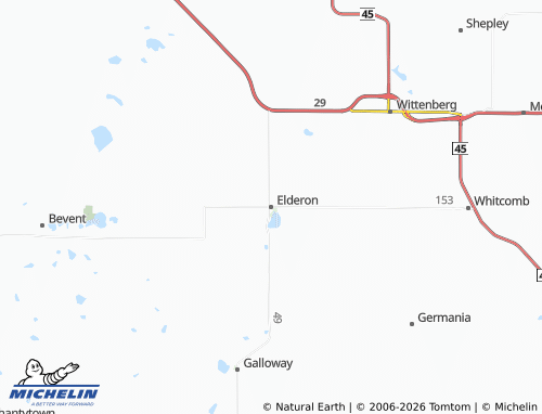 Mappa MICHELIN Elderon - ViaMichelin
