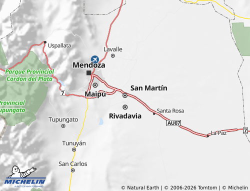 Mapa MICHELIN San Martín - ViaMichelin