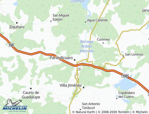 Mapa MICHELIN Lázaro Cárdenas - ViaMichelin