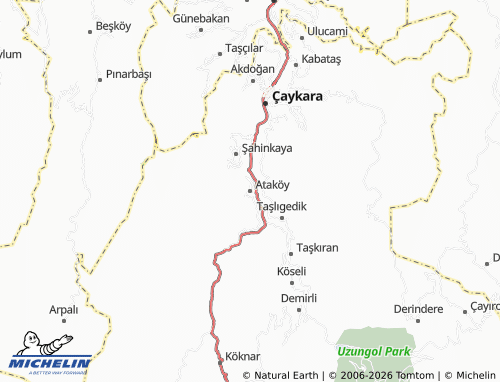 MICHELIN Ataköy map - ViaMichelin