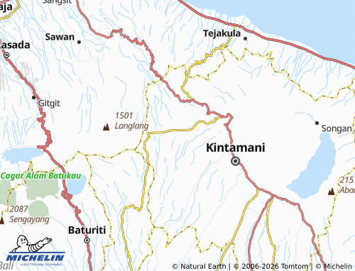 Mapa MICHELIN Belantih - ViaMichelin