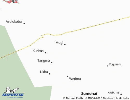 MICHELIN Hendang map - ViaMichelin