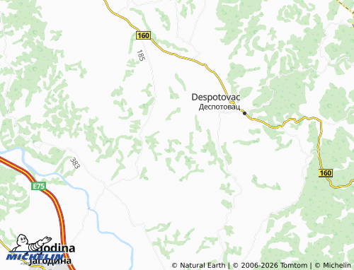 Mapa MICHELIN Trućevac - ViaMichelin