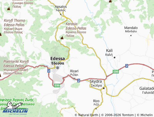 MICHELIN Samari map - ViaMichelin