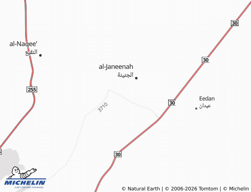 MICHELIN-Landkarte al-Qa' - ViaMichelin