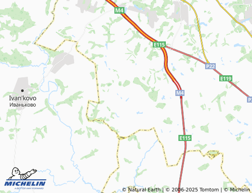 MICHELIN Zlobino map - ViaMichelin