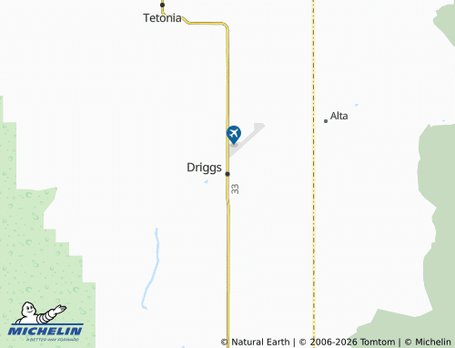 Mapa MICHELIN Driggs - ViaMichelin