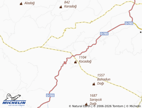 Mappa MICHELIN Göletdere - ViaMichelin