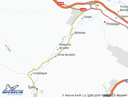 Mapa MICHELIN Bardallur - ViaMichelin