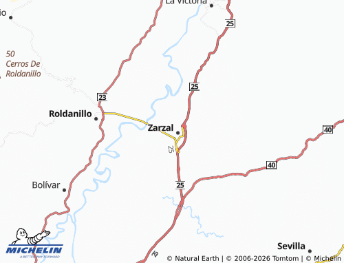 MICHELIN Libraida map - ViaMichelin