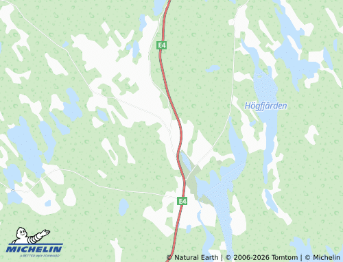 MICHELIN-Landkarte Mångbyn - ViaMichelin