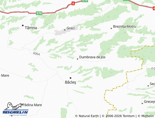 Mappa MICHELIN Dumbrava de Jos - ViaMichelin