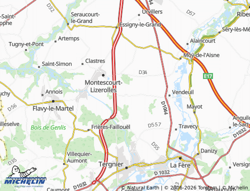Mappa MICHELIN Remigny - ViaMichelin