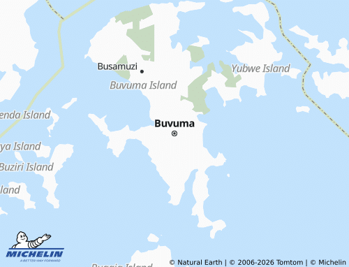 Mapa MICHELIN Buvuma - ViaMichelin