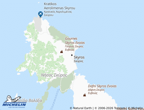 Mappa MICHELIN Sciro - ViaMichelin