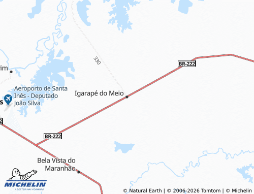 Mappa MICHELIN Igarapé do Meio - ViaMichelin