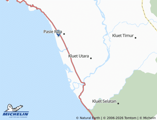 MICHELIN Gunong Pulo map - ViaMichelin