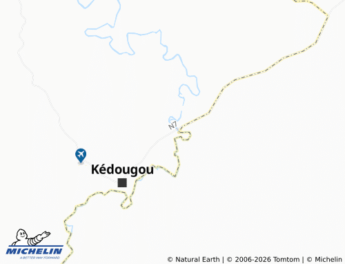 MICHELIN Samekouta map - ViaMichelin