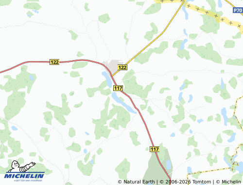 Mappa MICHELIN Antanašė - ViaMichelin