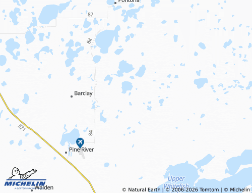 Mapa MICHELIN Gail Lake - ViaMichelin