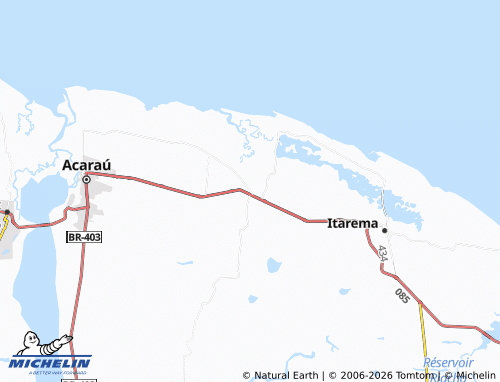 Mappa MICHELIN Juritianha - ViaMichelin