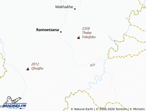 MICHELIN Ha Sekhuapane map - ViaMichelin