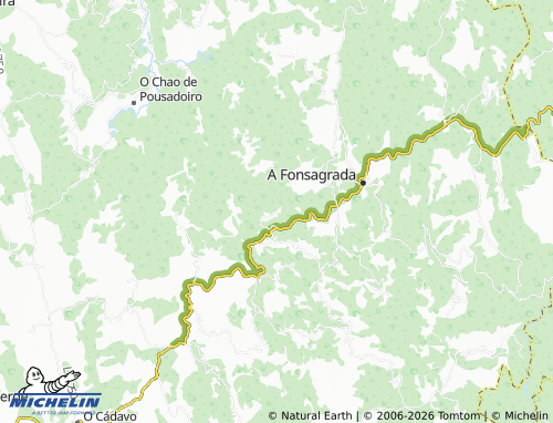 Mapa MICHELIN Brañela - ViaMichelin
