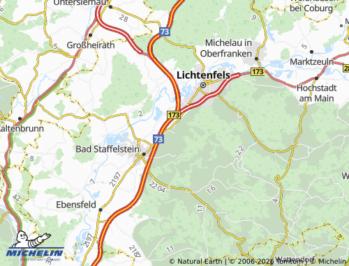 MICHELIN Wolfsdorf map - ViaMichelin