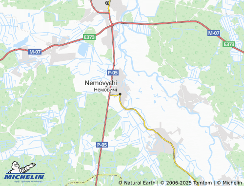 MICHELIN Nemovychi map - ViaMichelin
